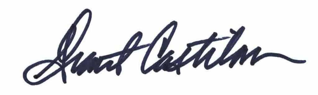 Grant Castilow signature
