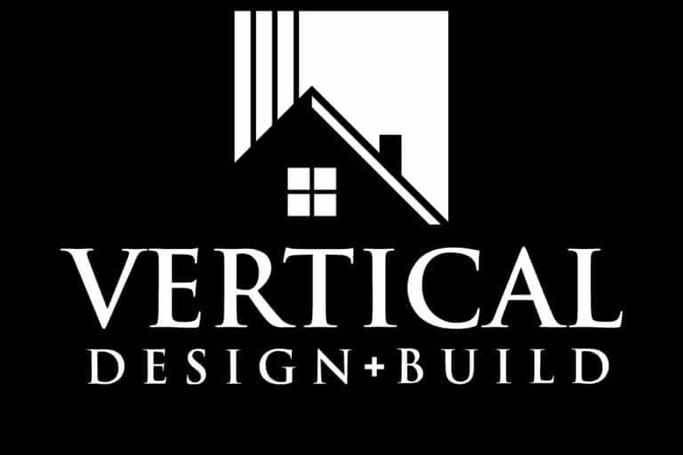 Vertical Design Build Dark Logo